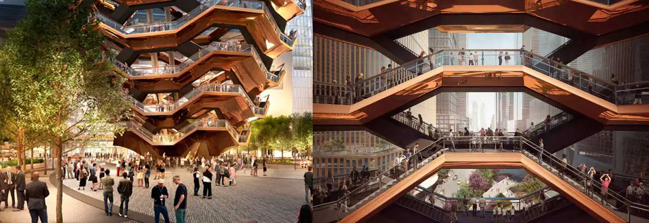 Heatherwick Studio: ‘Vessel’, estructura escalonada en Nueva York