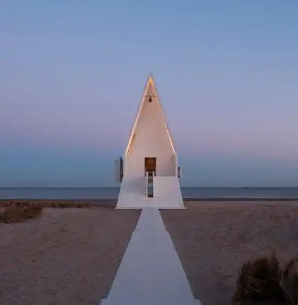 Vector Architects, capilla a la orilla del mar en Qinhuangdáo (China)