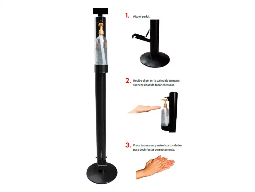 Dispensador de Gel con Pedal