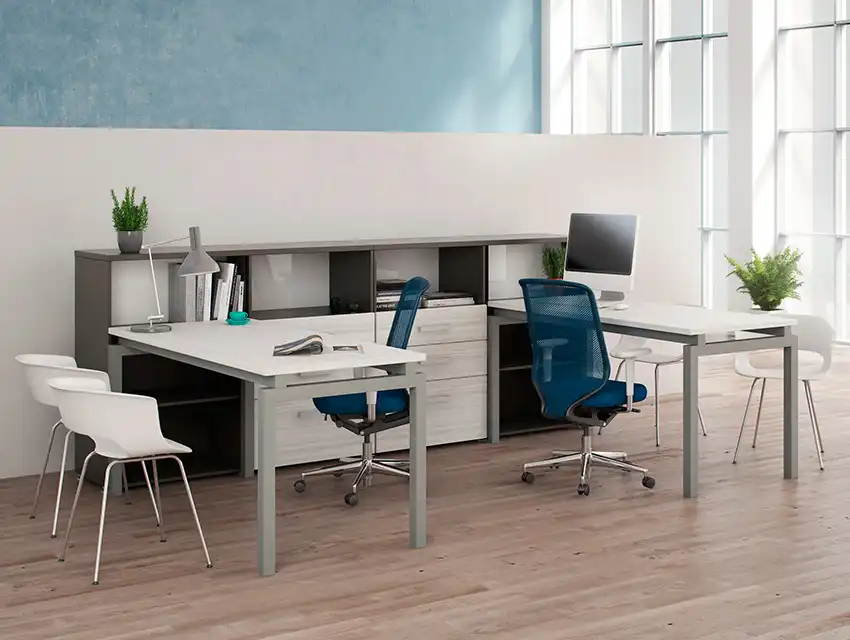 Escritorio Modular Ensambla ı Aqua ı Ambar ı Indigo
