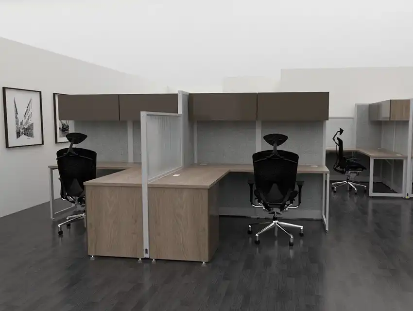 Escritorio Modular Ensambla ı Aqua ı Ambar ı Indigo