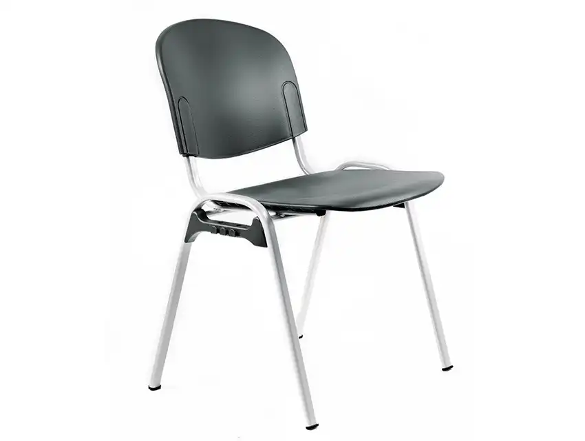 Silla de polipropileno RE-1068-GRIS-OBSCURO